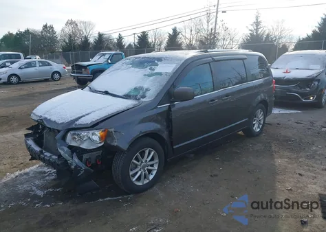 2019 Dodge Grand Caravan Sxt z USA, uszkodzony, nr VIN 2C4RDGCG4KR739149